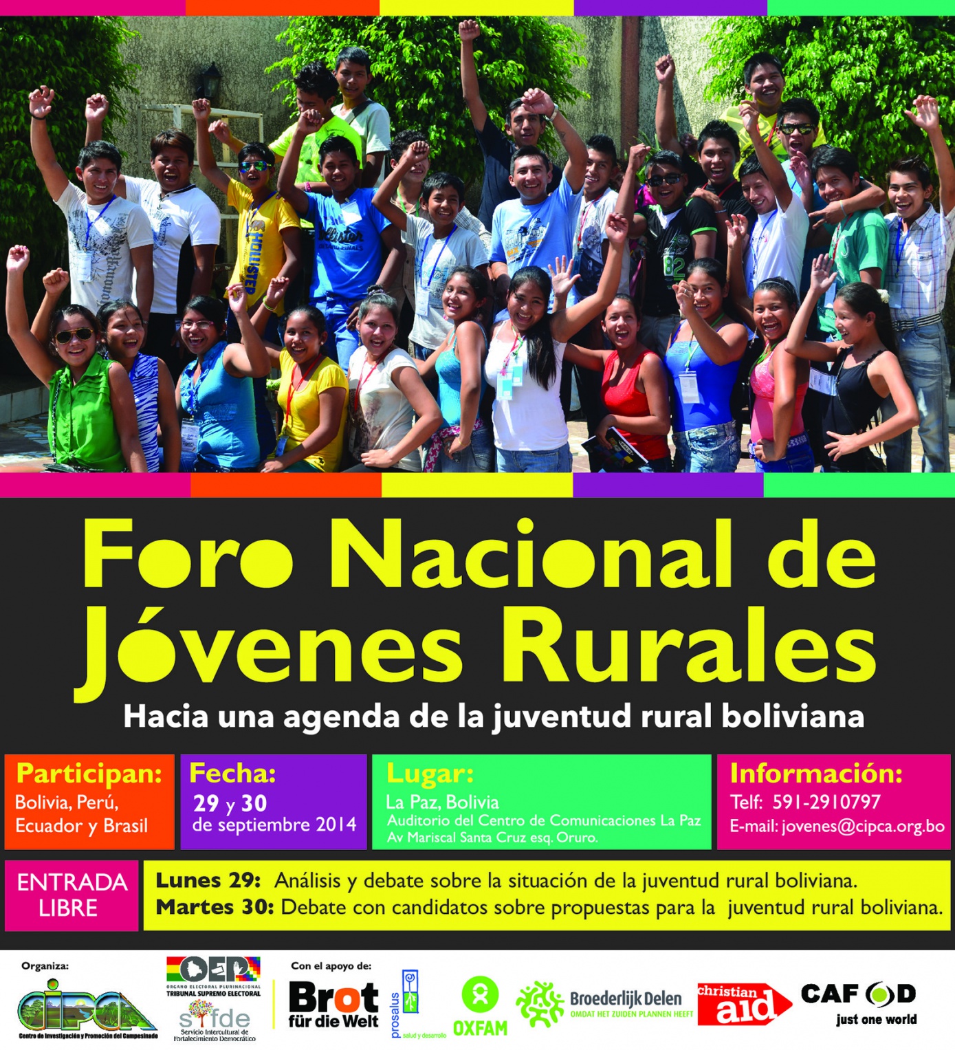 ¿Qué queremos las y los jóvenes rurales bolivianos?
