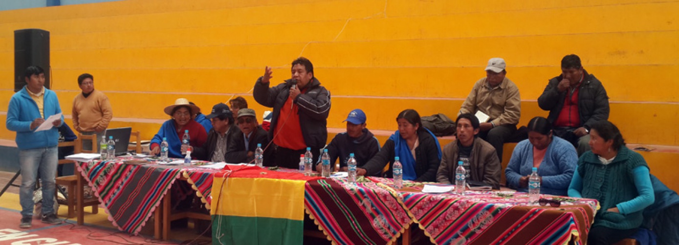 Federación de trabajadores campesinos de Altiplano Sud (FRUTCAS) realizó su I Congreso Orgánico