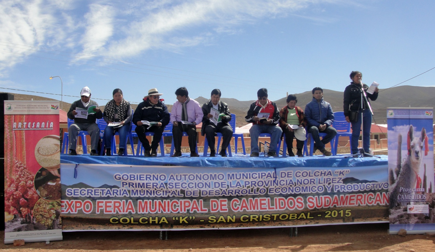 En Colcha-k  se realizó la II Expo Feria Municipal de Camélidos Sud Americanos 