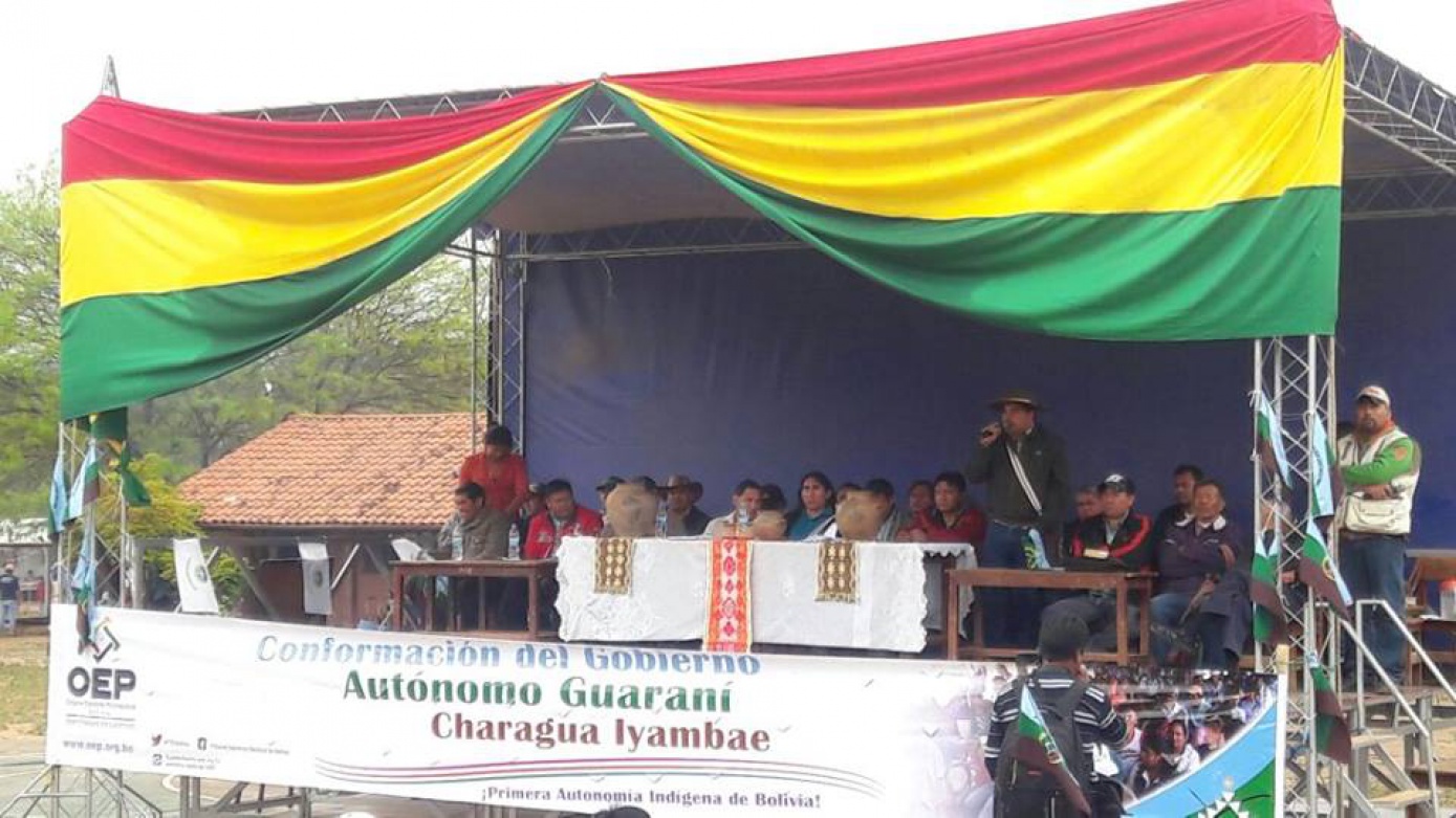 Se eligieron las primeras autoridades de la Autonomía Charagua Iyambae