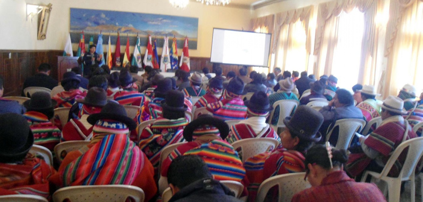 En Oruro analizan medidas para enfrentar el cambio climático