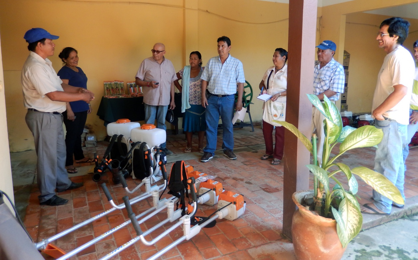 Cipca Beni socializó información de maquinaria liviana con dirigencia indígena del TIM y el TIMI