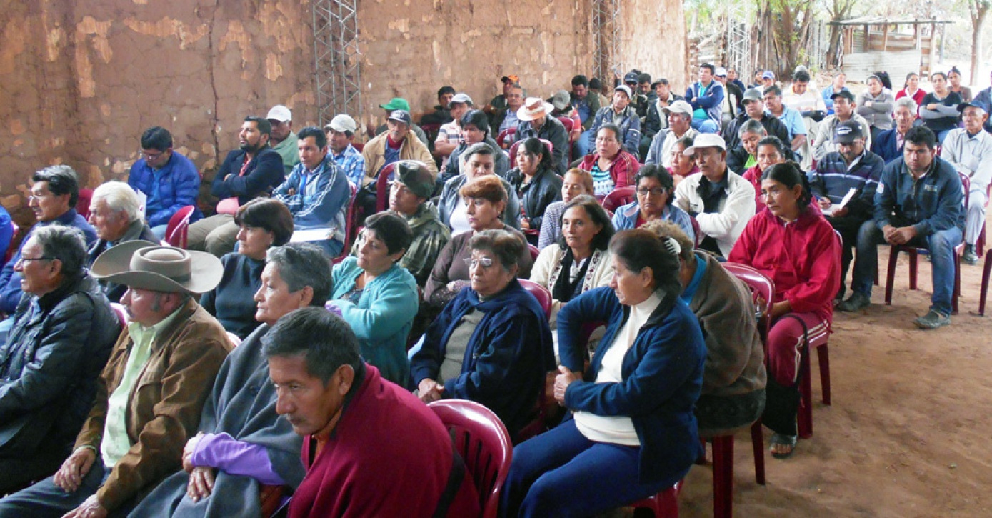 Productores de Macharetí priorizan propuestas frente al cambio climático en cumbre municipal 