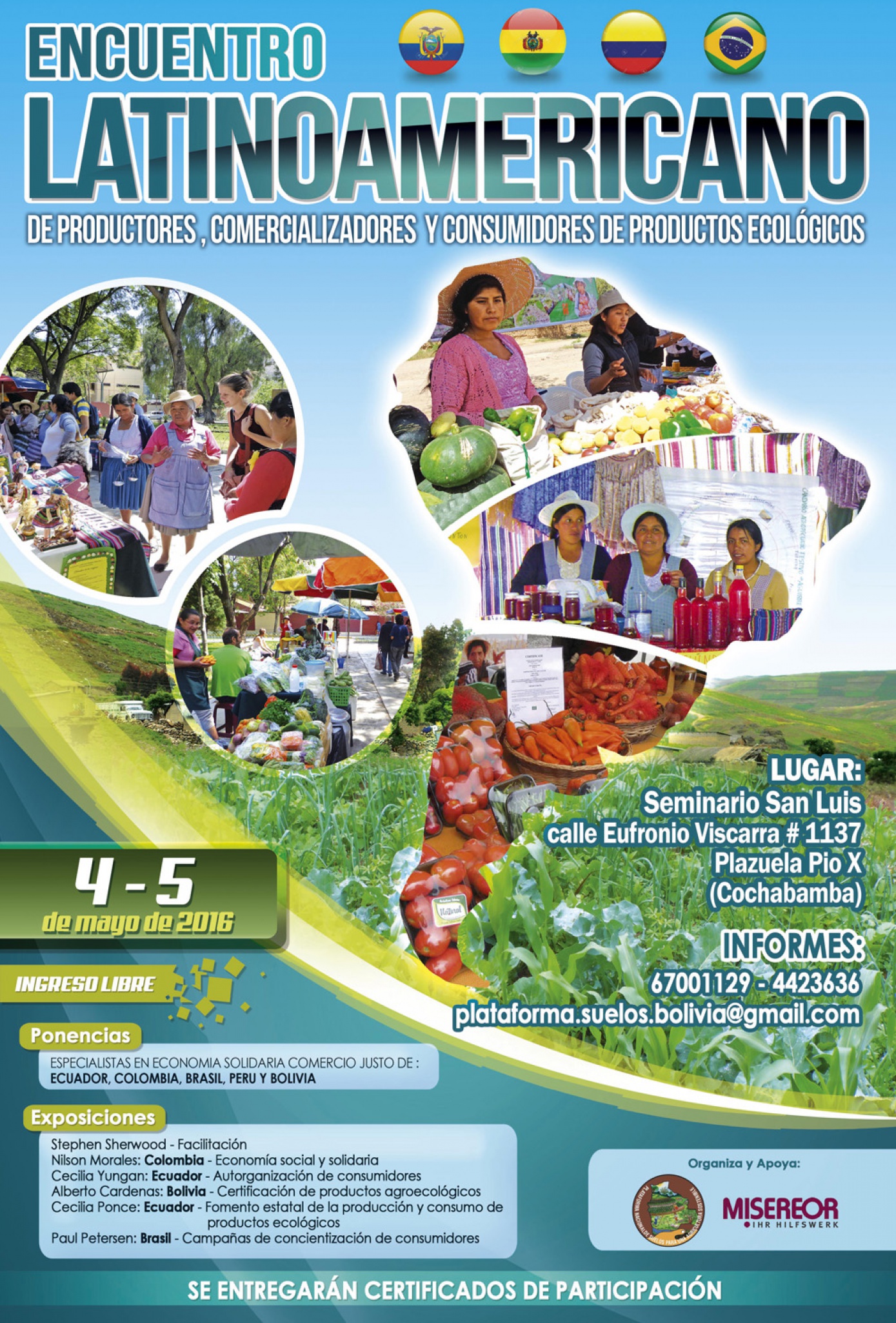 I Encuentro Latinoamericano de productores y consumidores de productos ecológicos