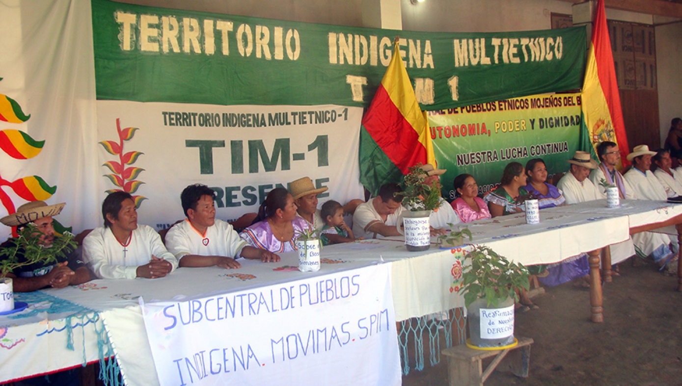 Caminata de reafirmación del derecho indígena sobre Bosques Tsimanes