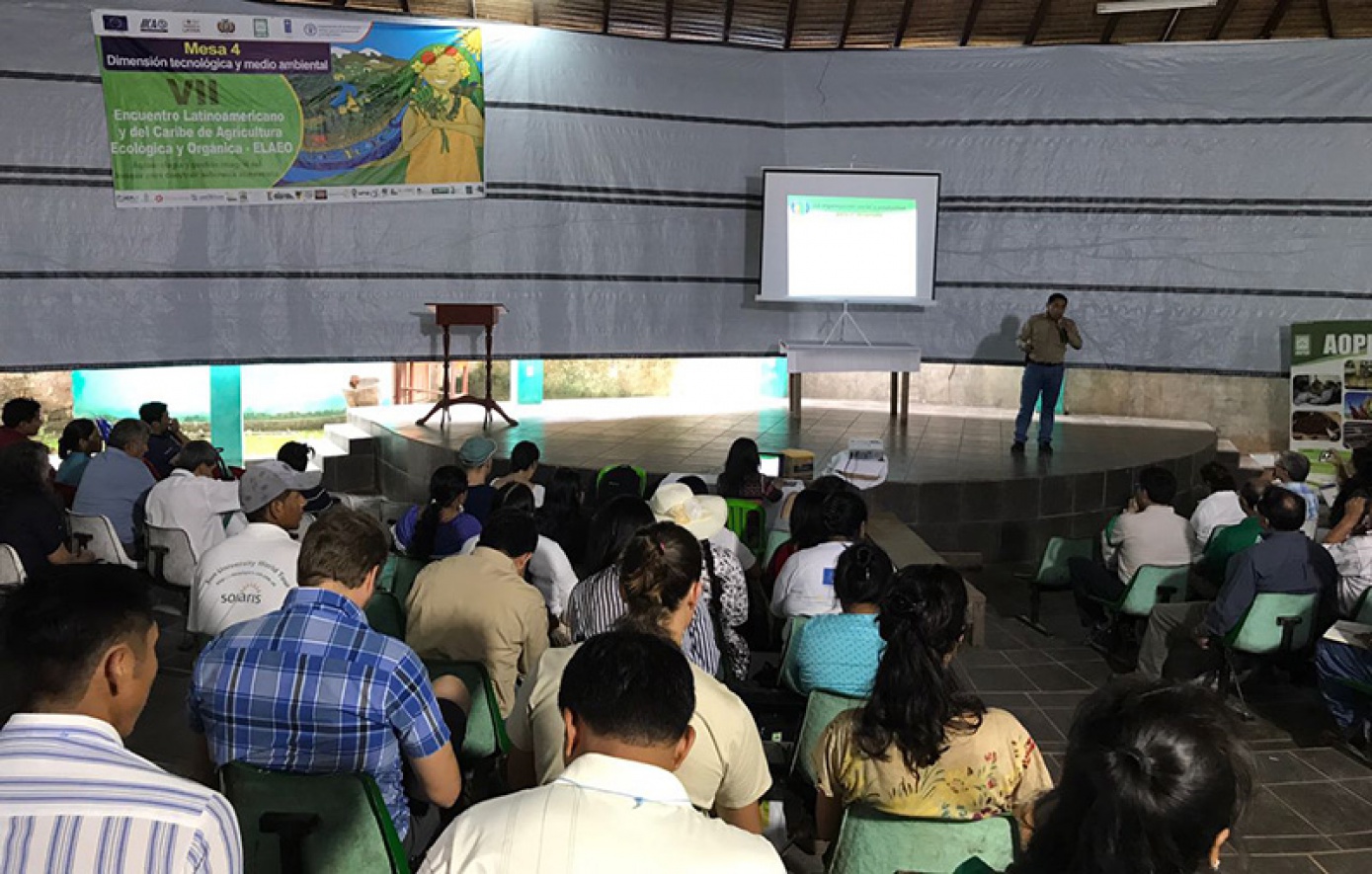 CIPCA presentó su experiencia económica productiva en el VII Encuentro Latinoamericano y del Caribe de agricultura ecológica y orgánica