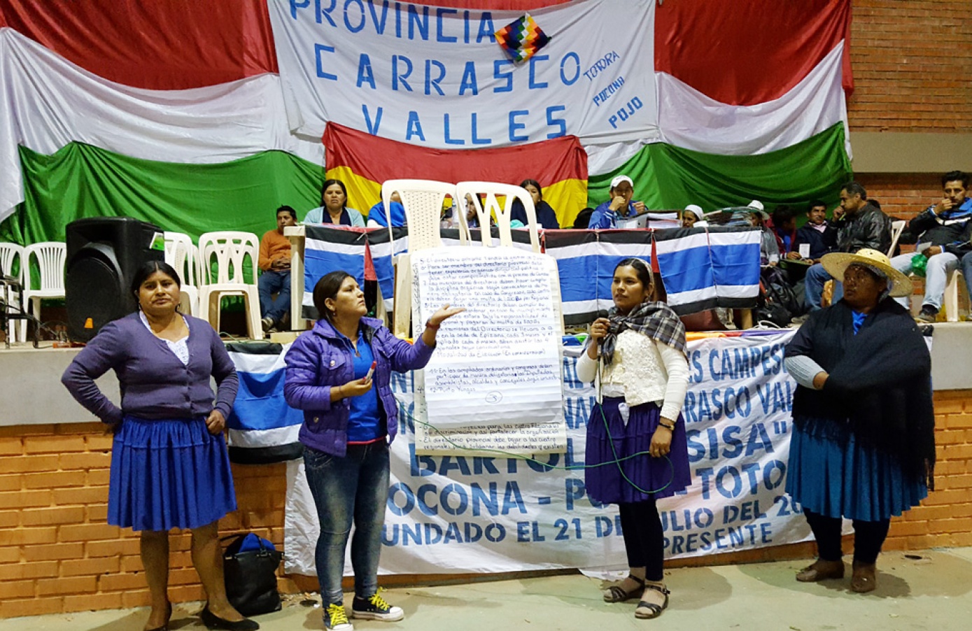 Organización de mujeres de la Provincia Carrasco exige mayor atención para el desarrollo productivo