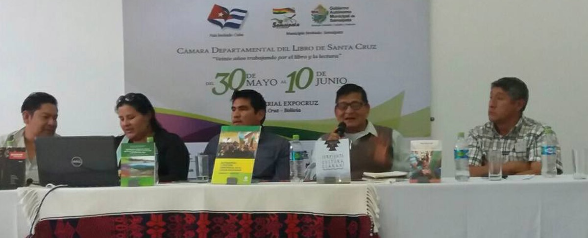 En la XIX Feria Internacional del Libro de Santa Cruz se presentaron los “Libros del Chaco” para visibilizar la realidad de la región