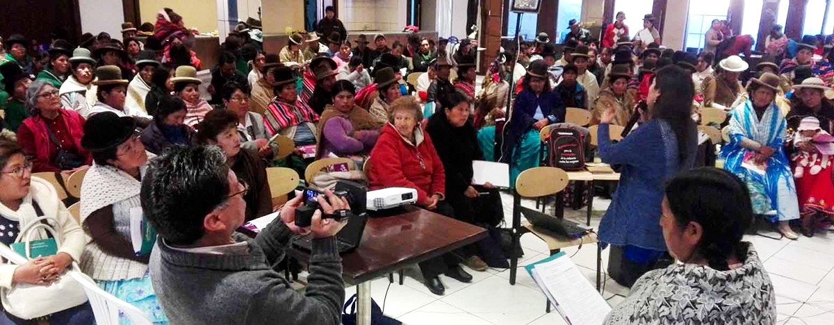 Mujeres aprueban la Agenda Política Departamental de La Paz  2019 - 2024