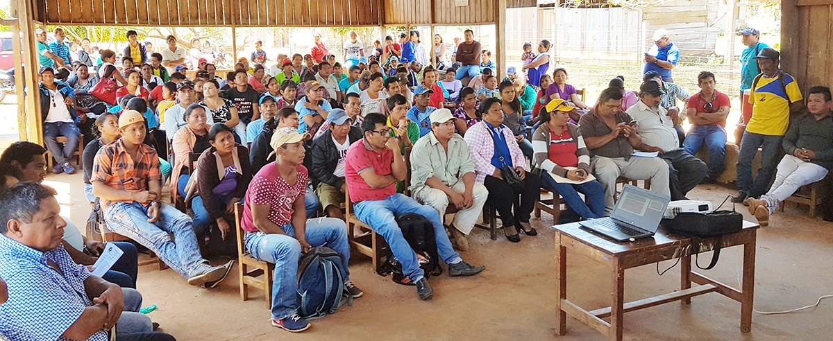 Campesinos de Pando analizaron la propuesta de Ley Especial de Tierra y Territorio para el Norte Amazónico
