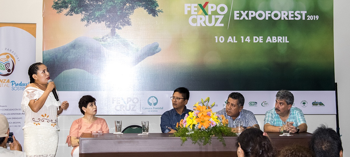 Experiencias de gobernanza ambiental del Chaco, Amazonía y Chiquitanía centraron la atención en la EXPOFOREST 2019