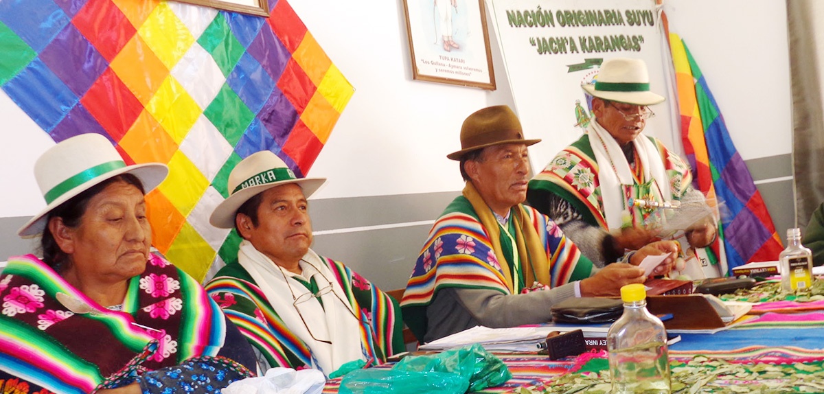Nación Originaria Suyu Jacha Karangas retoma acciones para su fortalecimiento Organizativo