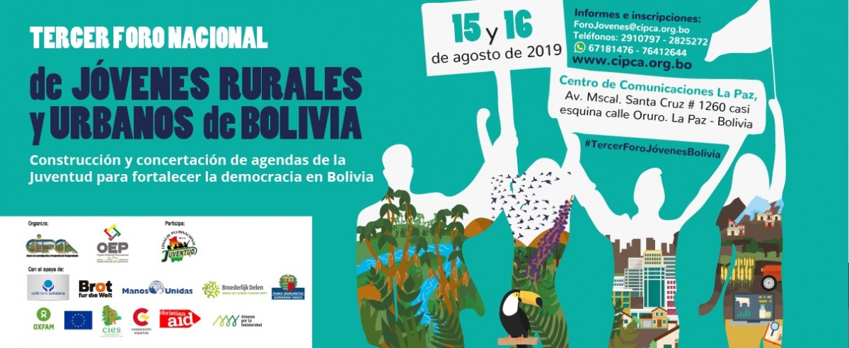 Jóvenes de todo el país se reunirán en La Paz el 15 y 16 de agosto para definir una agenda común a ser presentada a candidatos