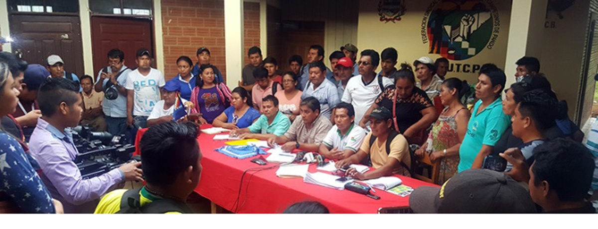 Pronunciamiento de organizaciones sociales de la Amazonía Norte de Bolivia por los derechos de la madre tierra, la vida y la salud