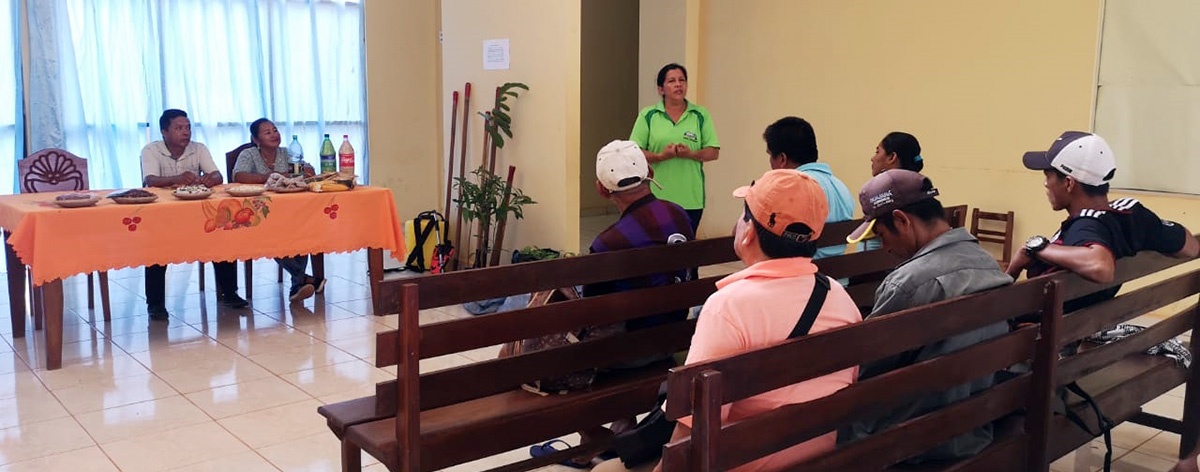 Comunidades campesinas del municipio Puerto Gonzalo Moreno reflexionaron sobre riesgos climáticos, adaptación y resiliencia