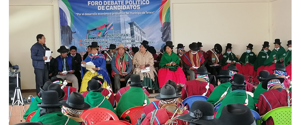Foro político en Taraco plantea priorizar el desarrollo productivo integral
