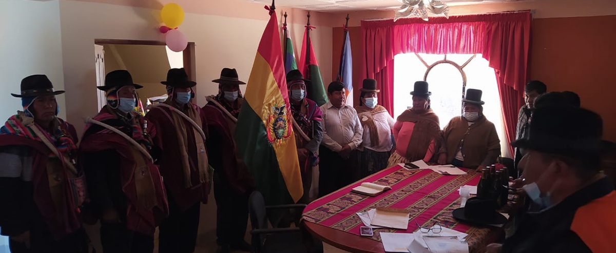 El municipio de San Andrés de Machaca conformó su comisión para la transición transparente de Autoridades Municipales