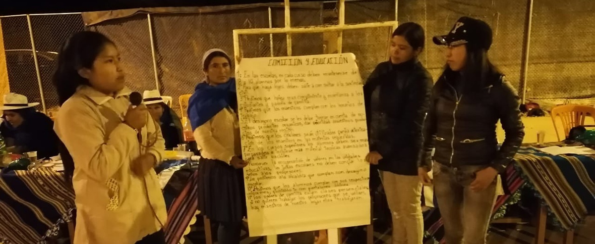 Organización de mujeres provincia Carrasco Valles: el 50% de las funcionarias públicas deben ser mujeres