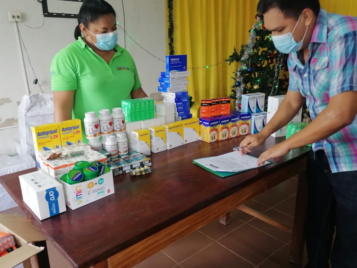 CIPCA - MISEREOR donan insumos y medicamentos para luchar contra el COVID-19