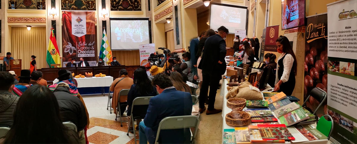 Tercera versión del Salón del cacao y chocolate de Bolivia 2022
