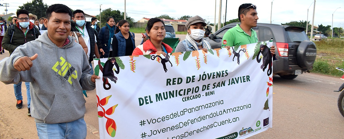 Jóvenes de la Amazonía boliviana compartieron sus propuestas y estrecharon lazos con otras organizaciones sociales y pueblos indígenas de la región.