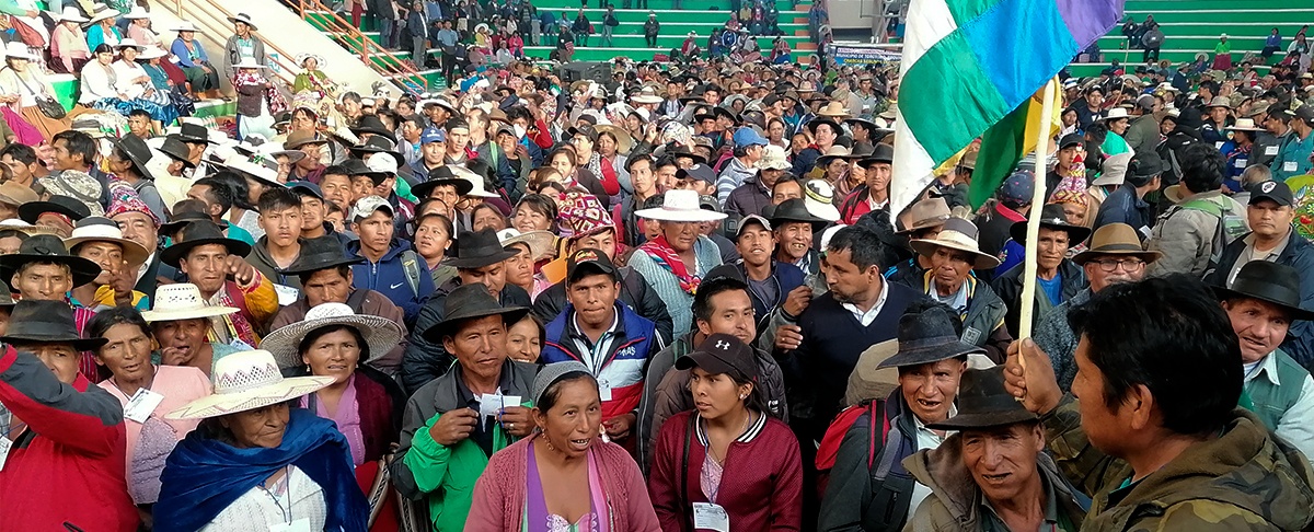 XIII Congreso Ordinario de la Central Única de Trabajadores Originarios Campesinos y Central Sindical de Mujeres Originarias de Torotoro.