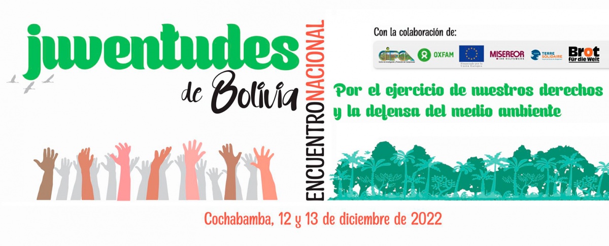 Jóvenes de Bolivia se reunirán para articular sus agendas para el ejercicio de sus derechos.