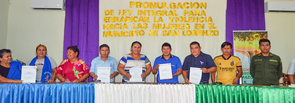 Municipio de San Lorenzo reafirma su compromiso para garantizar a las mujeres una vida libre de violencia