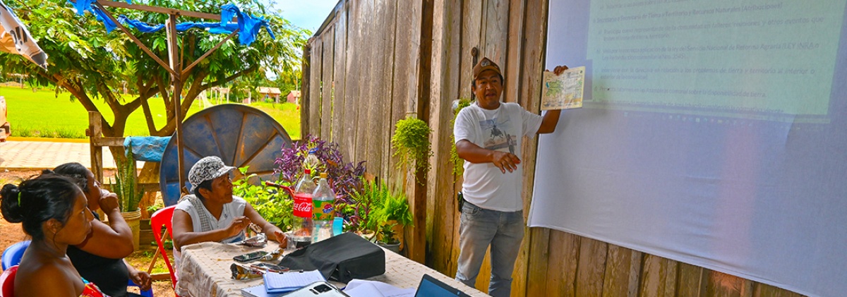 La comunidad tacana de Naranjal avanza en el fortalecimiento de su gobernanza ambiental con reglamentaciones internas renovadas
