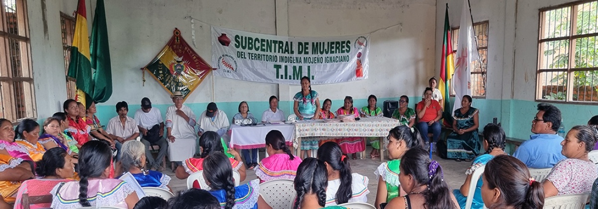 Mujeres indígenas del TIMI en Beni eligen a su directiva