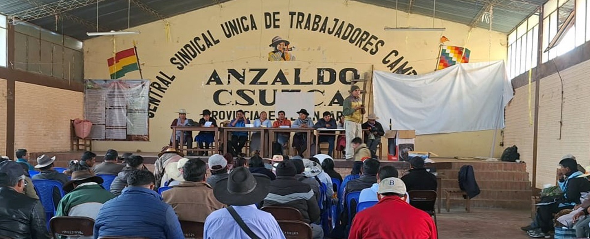 Agroecología desde las raíces: Esteban Arze construye su agenda productiva desde la agricultura familiar campesina