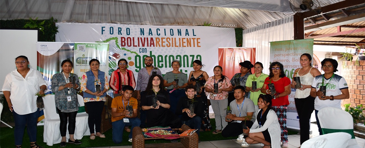 Foro Nacional: Mujeres y jóvenes impulsan gobernanza ambiental para una Bolivia resiliente