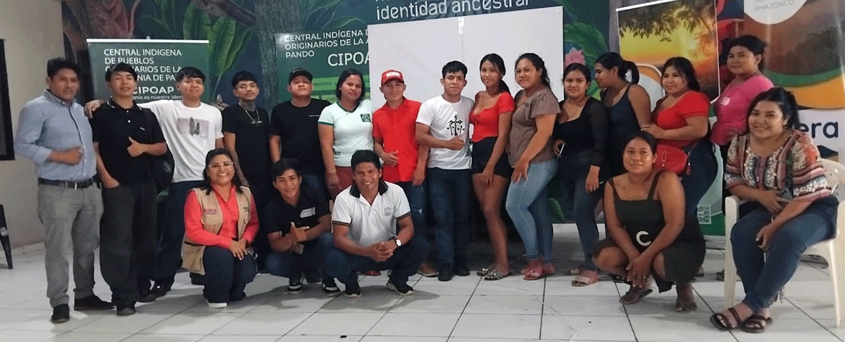 La juventud indígena de Pando fortalece sus capacidades en comunicación digital e Inteligencia Artificial 