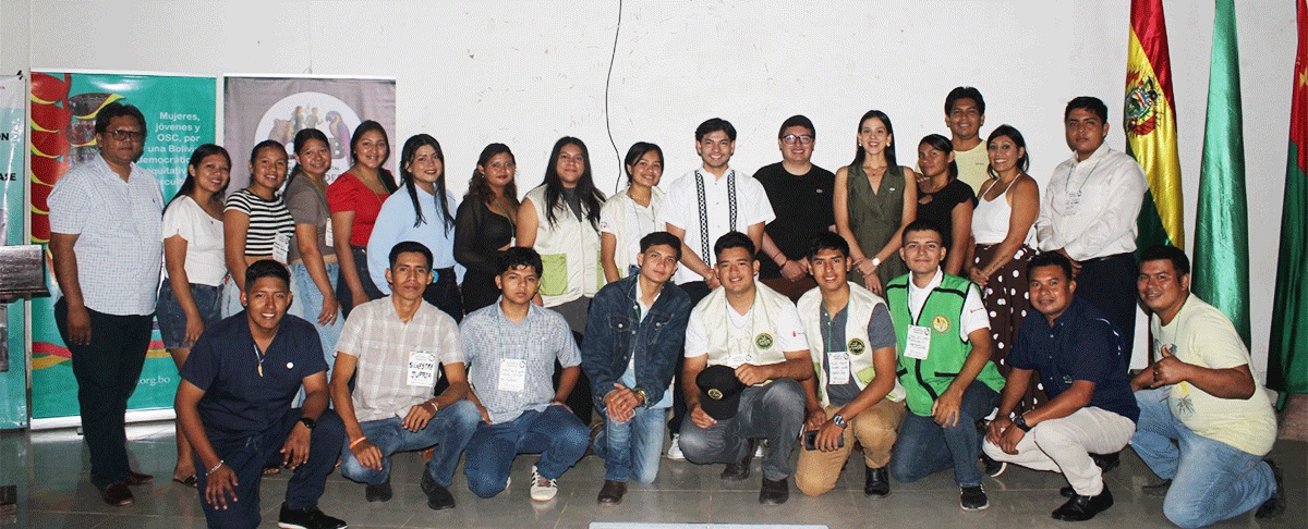 Juventudes del Beni construyen propuestas para fortalecer sus derechos y participación