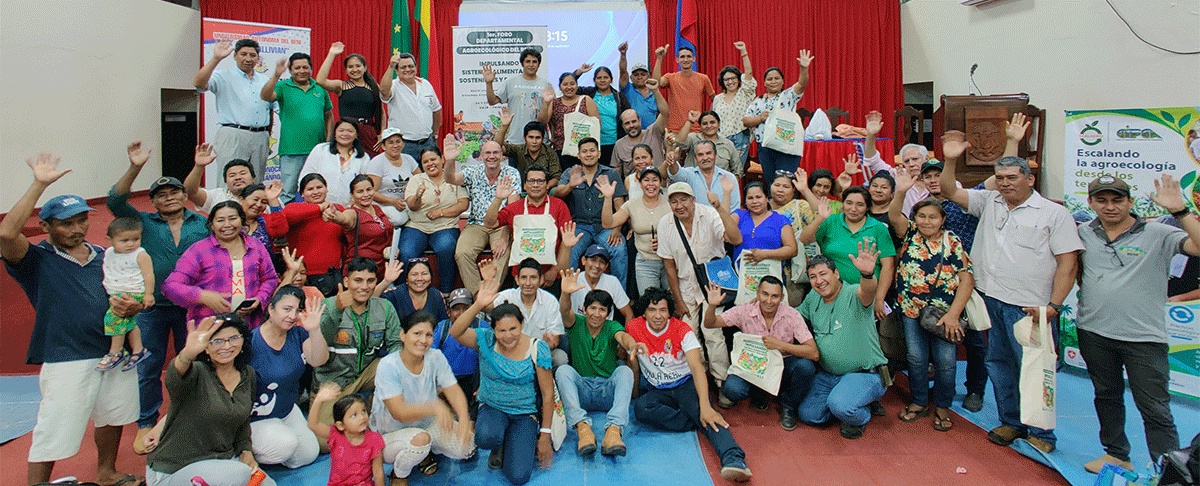 Beni avanza hacia una agenda departamental de sistemas alimentarios sostenibles y agroecológicos