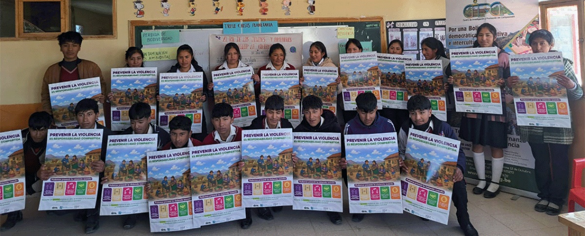Municipio de Totora fortalece la prevención de la violencia y promueve entornos educativos seguros