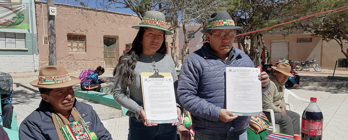 El Gobierno Autónomo Municipal de Totora aprueba una Ley Autonómica Municipal de Protección y Cuidado Ambiental