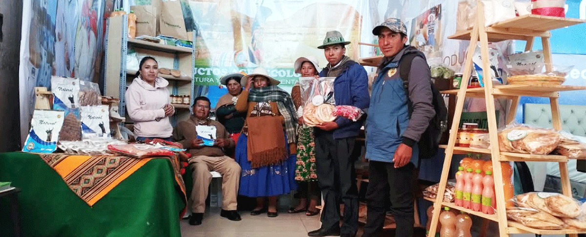 Productores agroecológicos de distintas regiones del país participaron en la Feria Internacional HuaynaFex 2026