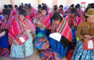 Mujeres de Guaqui priorizan sus demandas para el POA 2013