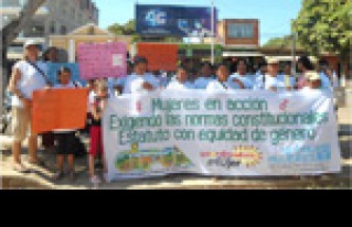 Mujeres Pandinas trabajan por un Estatuto Autonómico con mirada de mujer