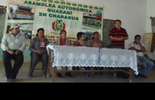 Capitanías Guaraníes de Charagua se reúnen con Ministra de Autonomía