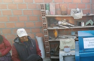 Productores de quinua- camélidos de Altiplano Sur boliviano y productores del Perú intercambiaron experiencias 