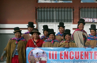 Mujeres del altiplano exigen recursos para mitigar los efectos del cambio climático 