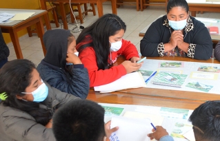 Jóvenes guaranís proponen la defensa de sus territorios frente al cambios climáticos