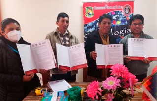 CIPCA Regional Altiplano firma convenio con la carrera de Sociología de la Universidad Pública de El Alto