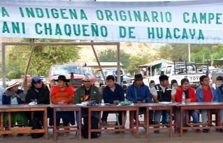Elección de autoridades del gobierno autónomo indígena originario campesino Guaraní Chaqueño zona Huacaya