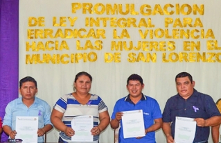 Municipio de San Lorenzo reafirma su compromiso para garantizar a las mujeres una vida libre de violencia