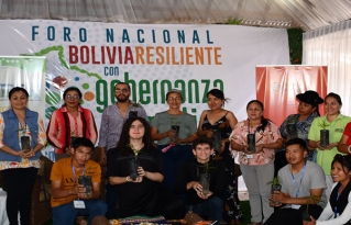 Foro Nacional: Mujeres y jóvenes impulsan gobernanza ambiental para una Bolivia resiliente