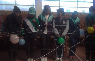 Jóvenes y adolescentes de San Andrés de Machaca fortalecen su liderazgo, participación democrática y cultura de paz