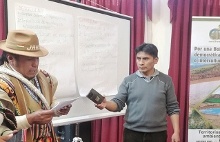 Foro Departamental de Oruro fortalece los lineamientos para la gestión sostenible de los recursos hídricos frente a la crisis climática